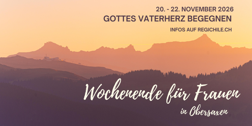 Wochenende für Frauen: Gottes Vaterherz begegnen