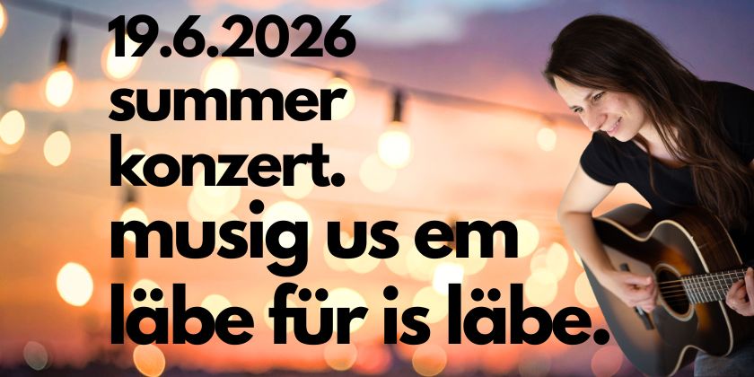 Friday meet & eat: Summerkonzert mit Talita Kum
